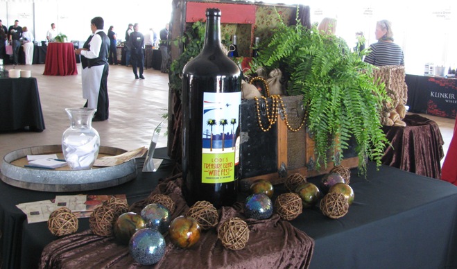 Lodi Wine Display